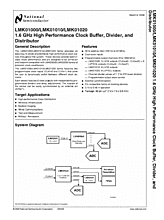 DataSheet LMK01020 pdf